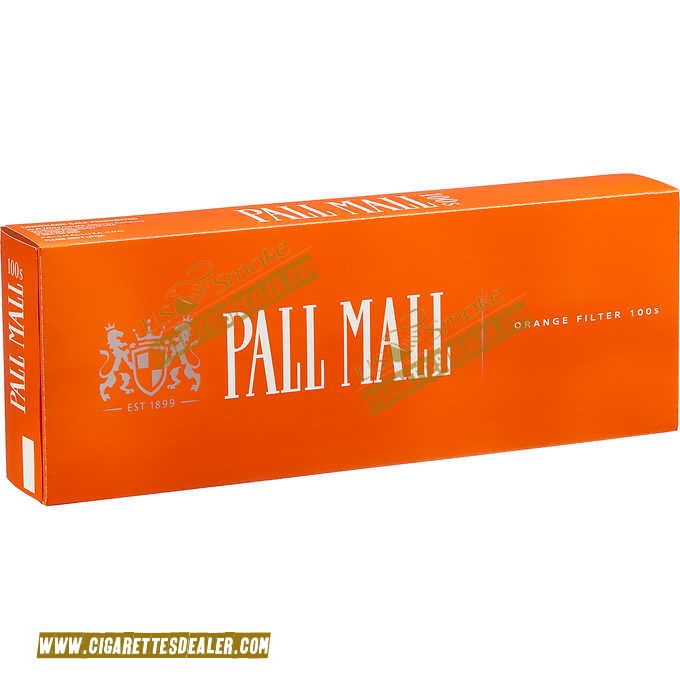 Pall Mall Orange 100's Box