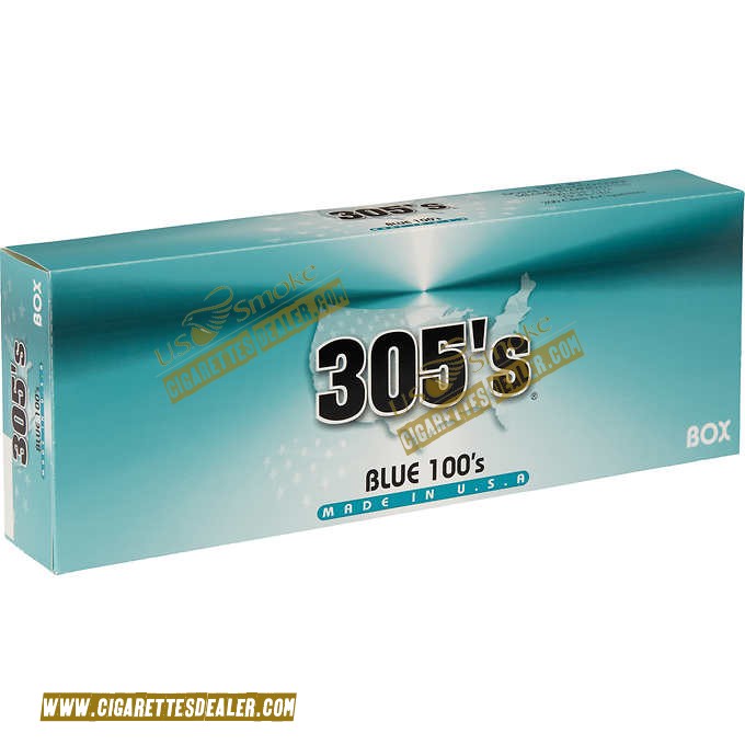 305's Blue 100's Box