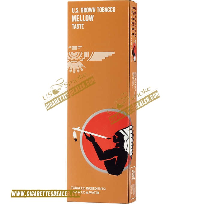 American Spirit 100% US Grown Mellow Tan Box