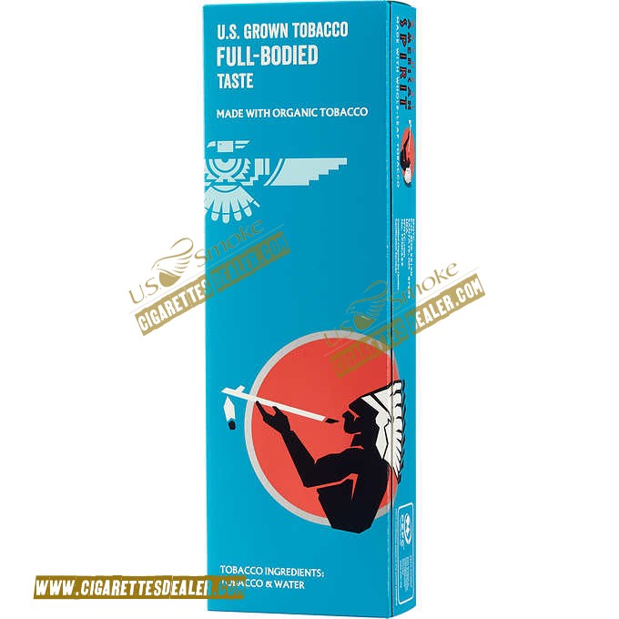 American Spirit Organic Full-Bodied Taste Turquoise Box