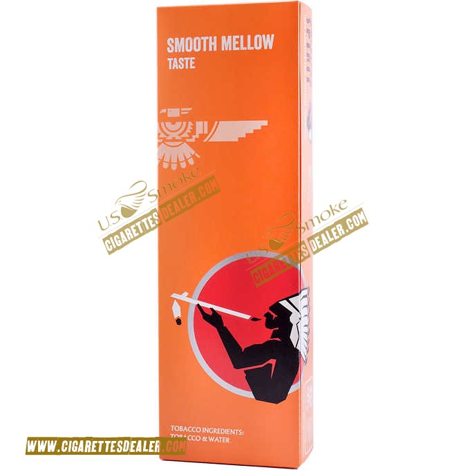 American Spirit Smooth Mellow Taste Orange Box