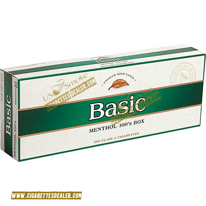 Basic Menthol 100's Box