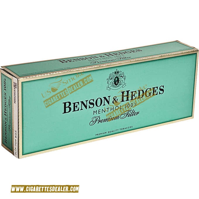 Benson & Hedges Menthol 100's Box