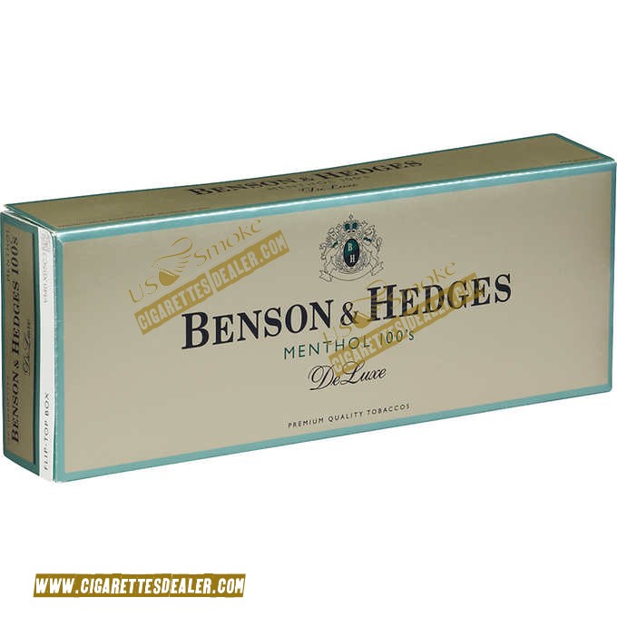 Benson & Hedges Menthol 100's DeLuxe Box