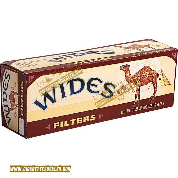 Camel King Wides Filters Box