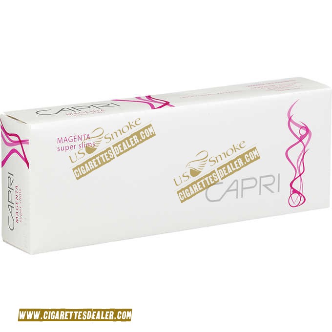 Capri Magenta 100's Box