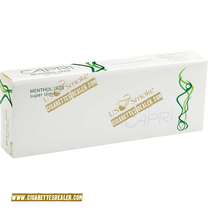 Capri Menthol Jade 100's Box