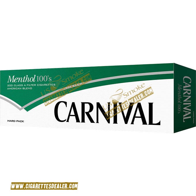 Carnival Menthol 100's Box