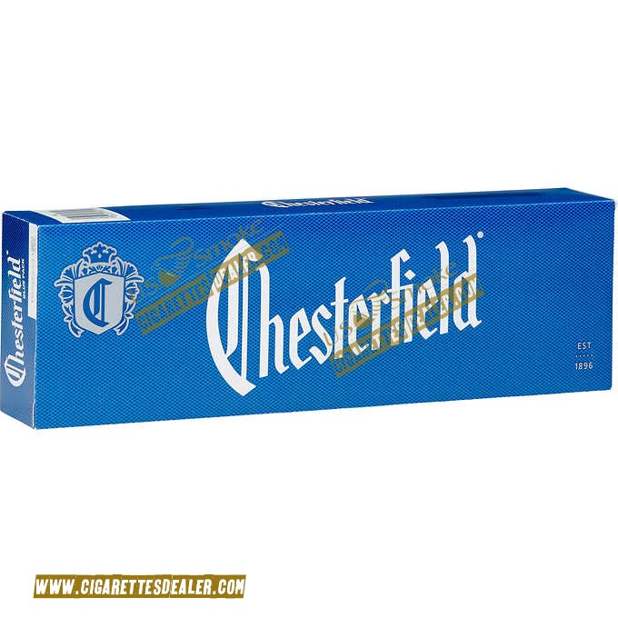 Chesterfield Blue Pack Box