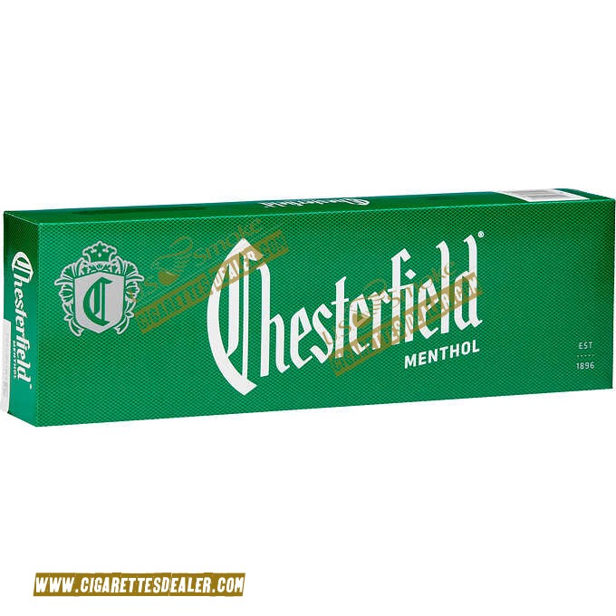 Chesterfield Green Pack Menthol Box