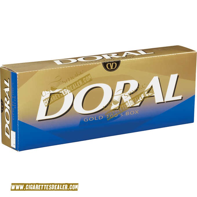 Doral Gold 100's Box