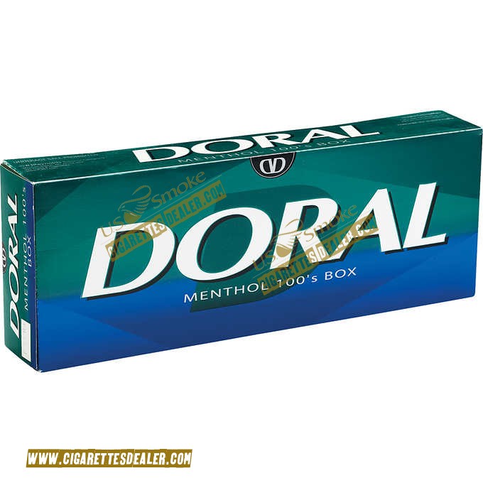 Doral Menthol 100's Box