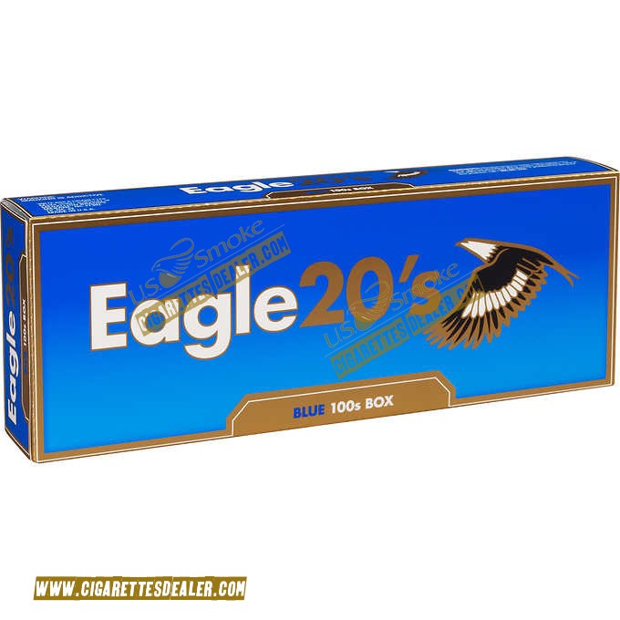 Eagle 20's Blue 100's Box