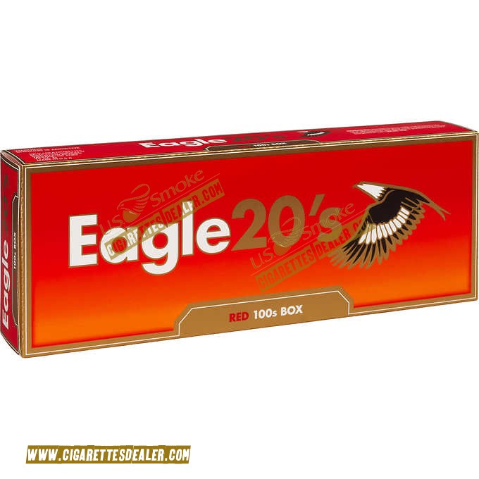 Eagle 20's Red 100's Box