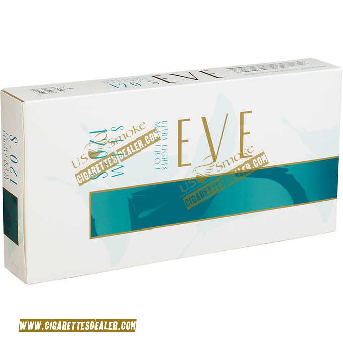Eve Menthol Turquoise 120's Box