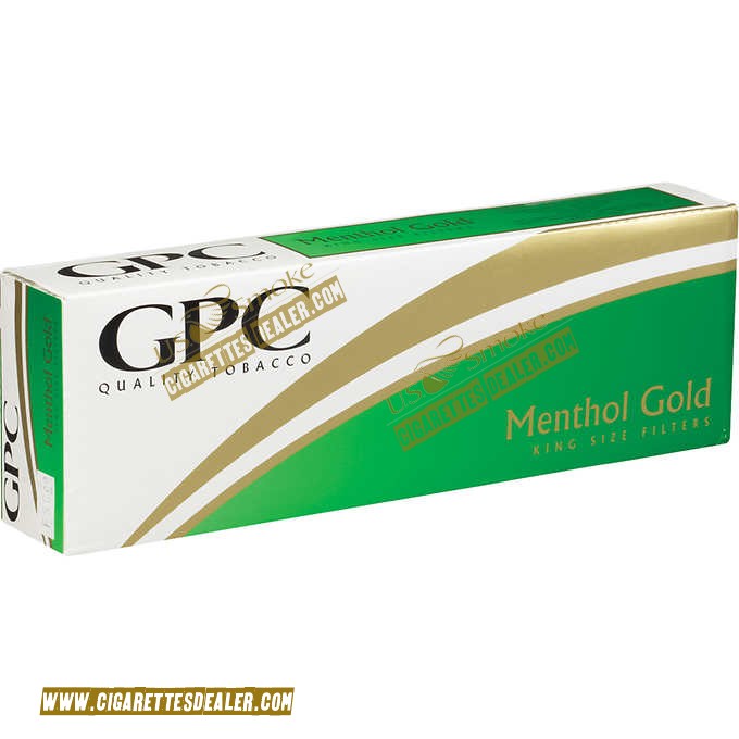 GPC Menthol Gold Soft Pack