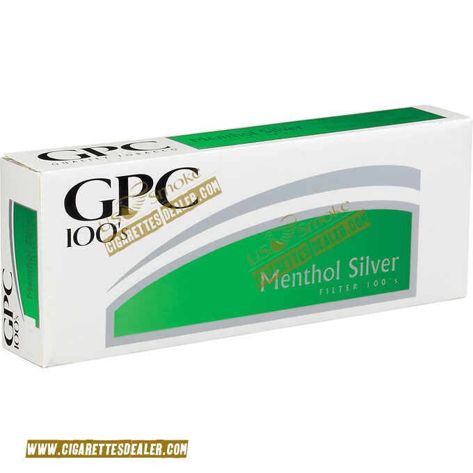 GPC Menthol Silver 100's Soft Pack