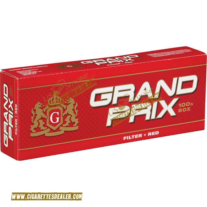 Grand Prix Red 100's Box