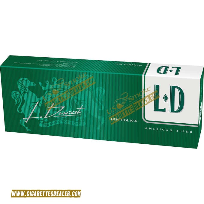 L. Ducat Menthol 100's Box