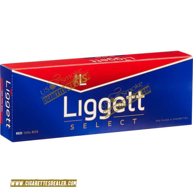 Liggett Select Red 100's Box