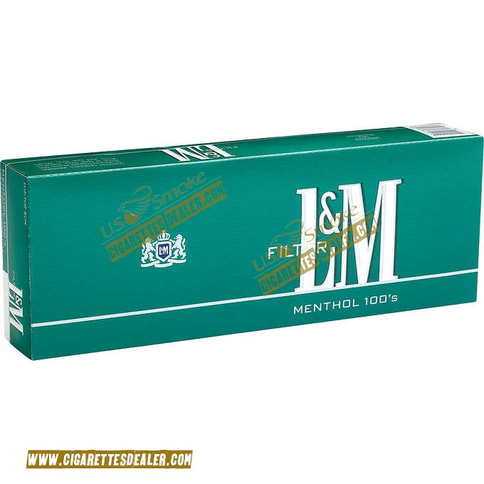 L&M Menthol 100's Box