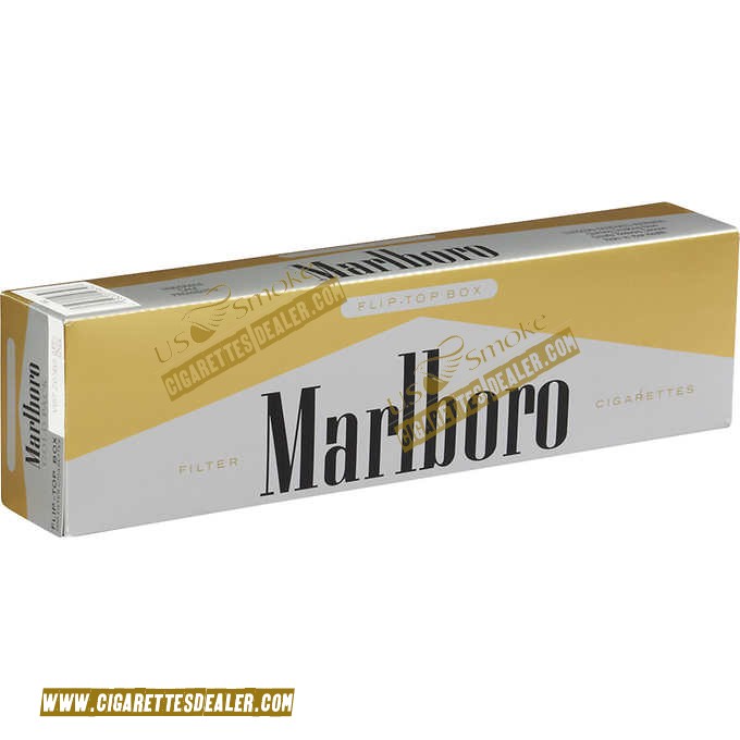 Marlboro 72's Gold Pack Box