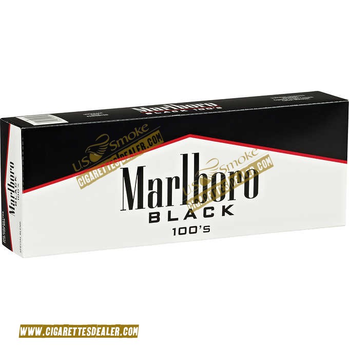 Marlboro Black 100's Box