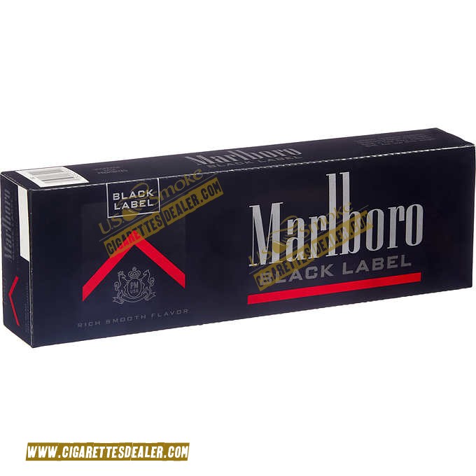 Marlboro Black Label Resealable Box