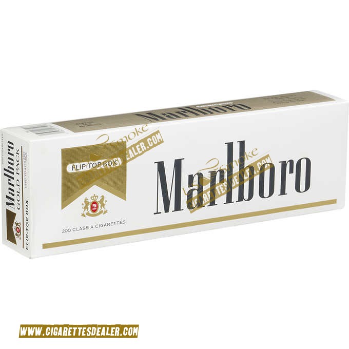 Marlboro Gold Pack Box