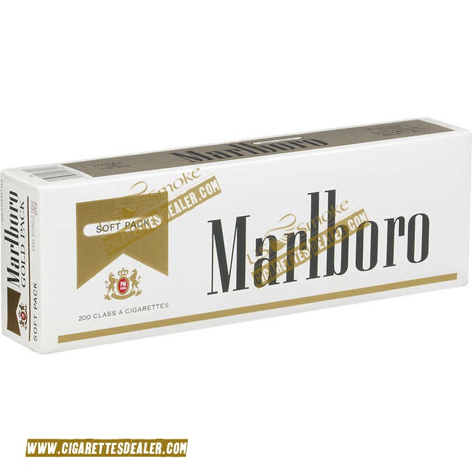 Marlboro Gold Pack Soft Pack