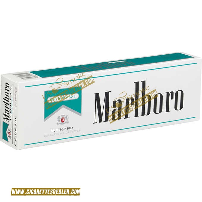 Marlboro Menthol Silver Pack Box