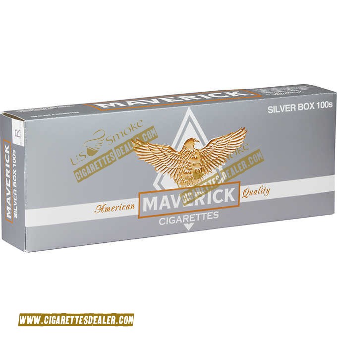 Maverick Silver 100's Box