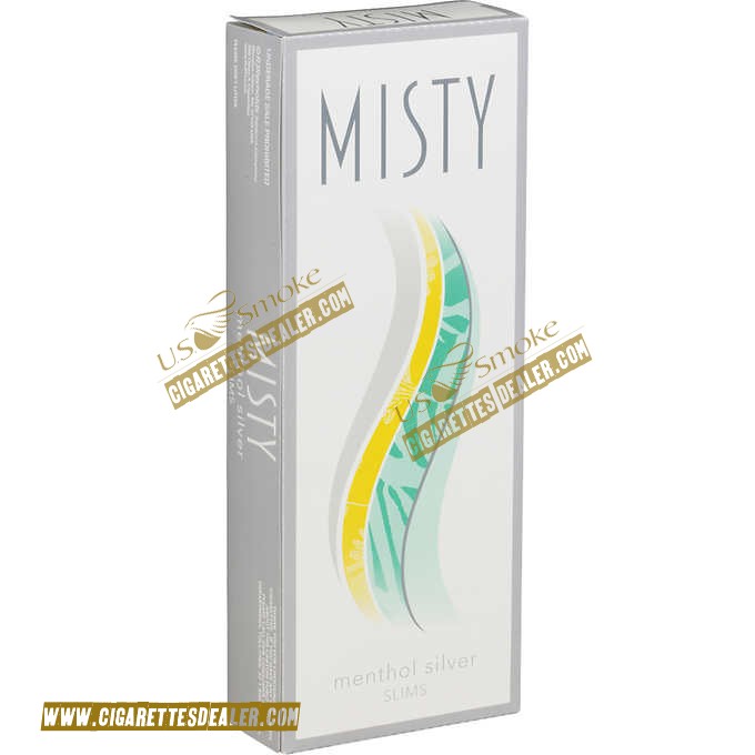 Misty Menthol Silver 100's Box