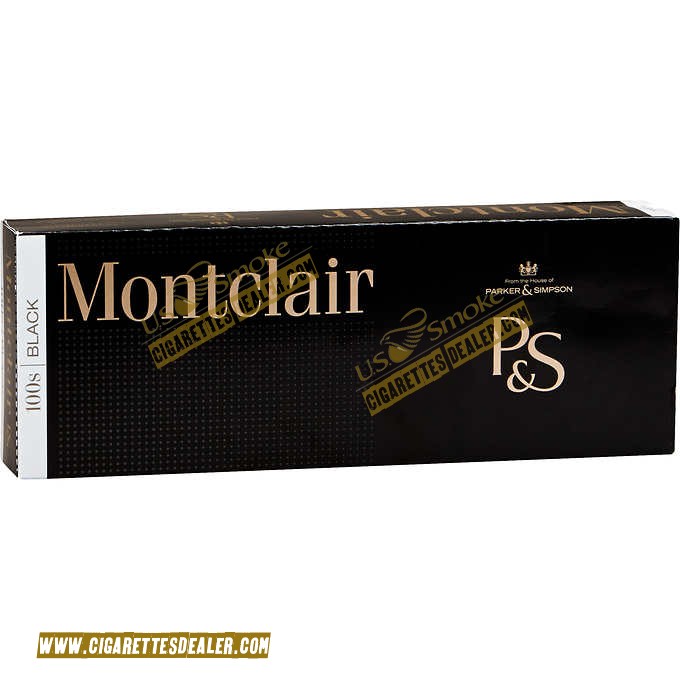 Montclair Black 100's Box