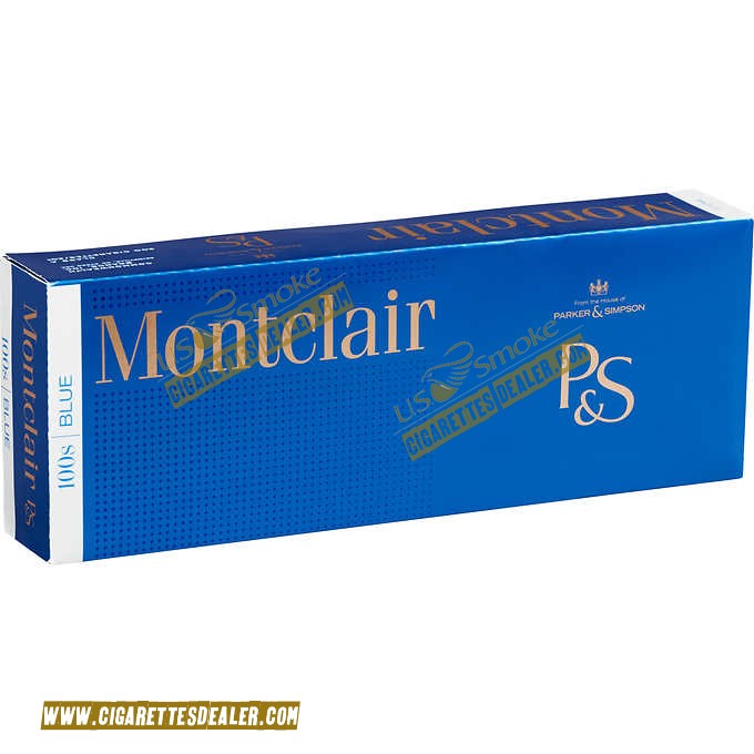 Montclair Blue 100's Box