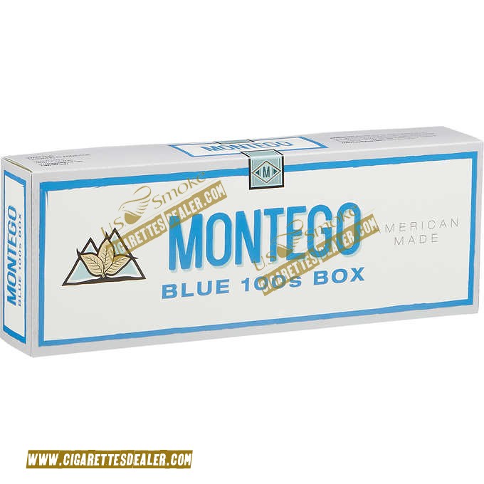 Montego Blue 100's Box