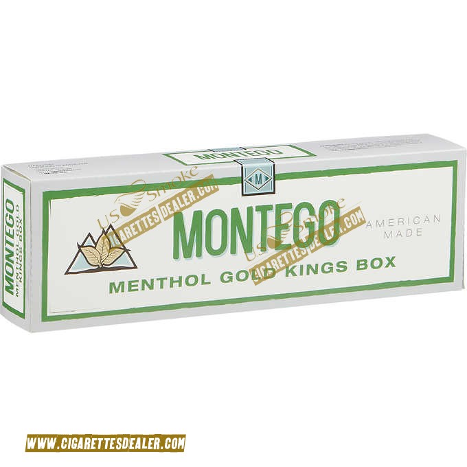 Montego Menthol Gold Kings Box