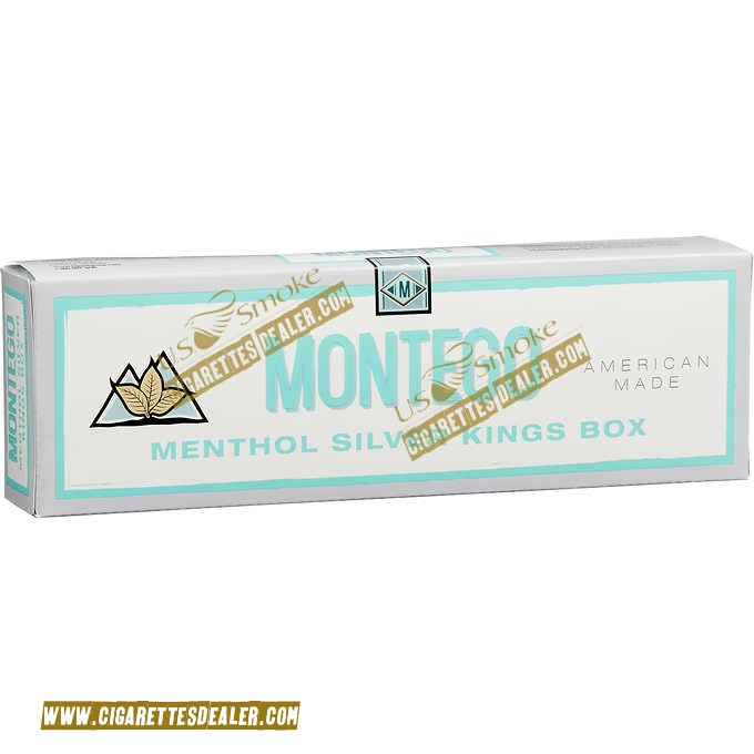 Montego Menthol Silver Kings Box