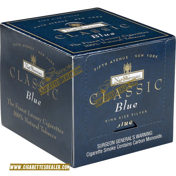 Nat Sherman Classic Blue Box