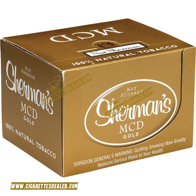 Nat Sherman MCD Gold Box
