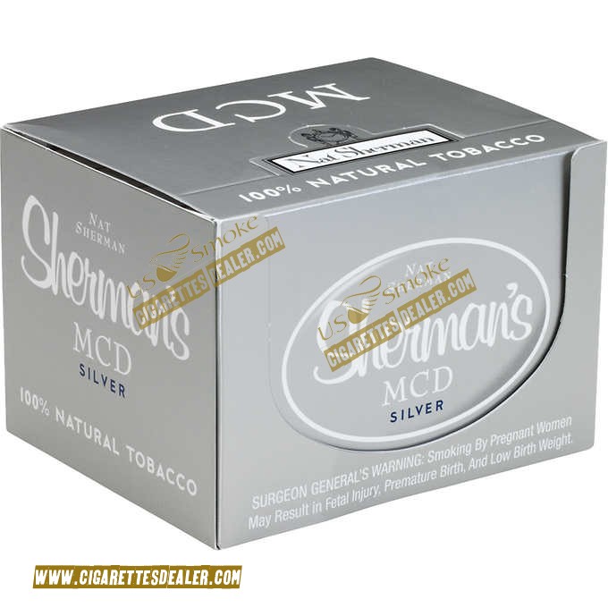 Nat Sherman MCD Silver 5 Pack 20 ct