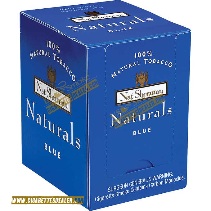 Nat Sherman Naturals Blue Box