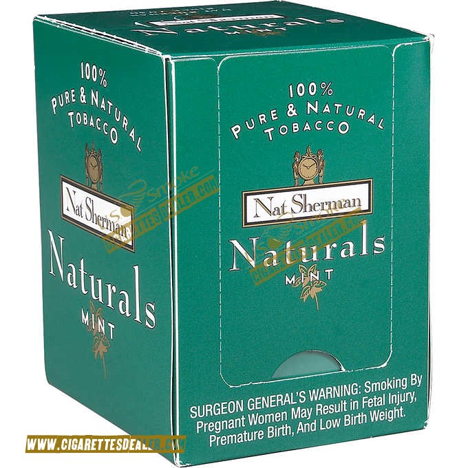 Nat Sherman Naturals Mint Box