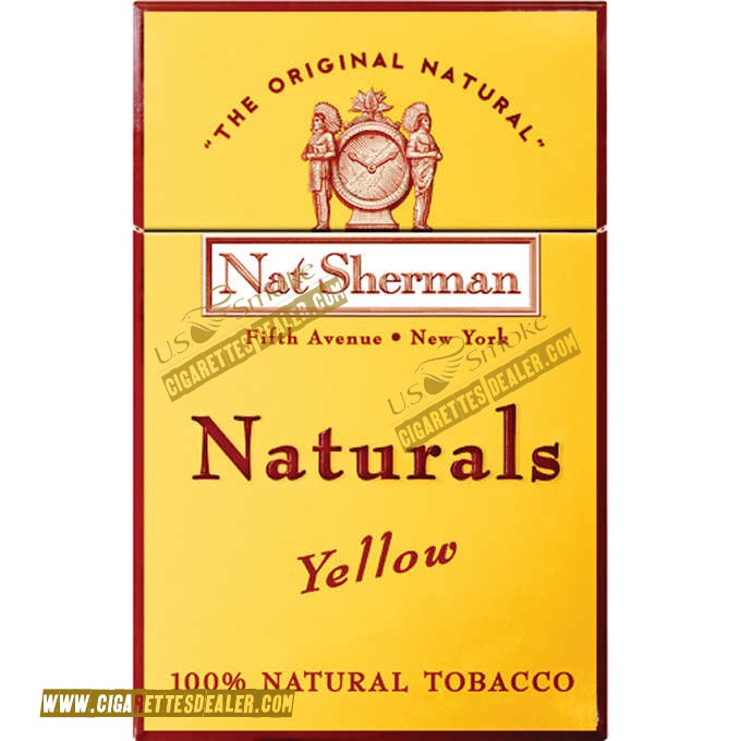 Nat Sherman Naturals Yellow Box