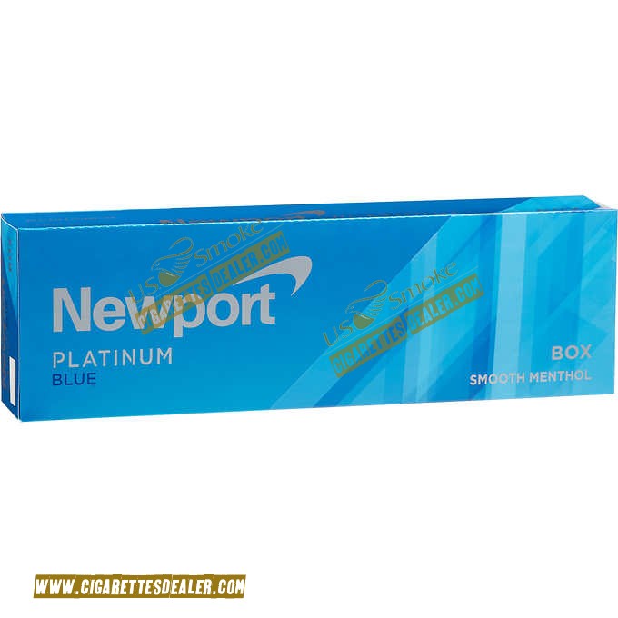 Newport Menthol Platinum Blue Box