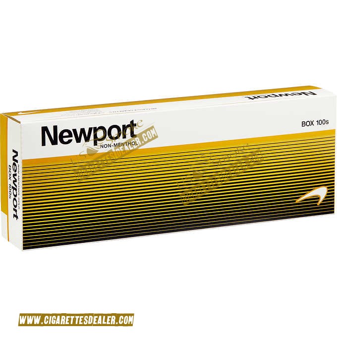 Newport Non-Menthol Gold 100's Box