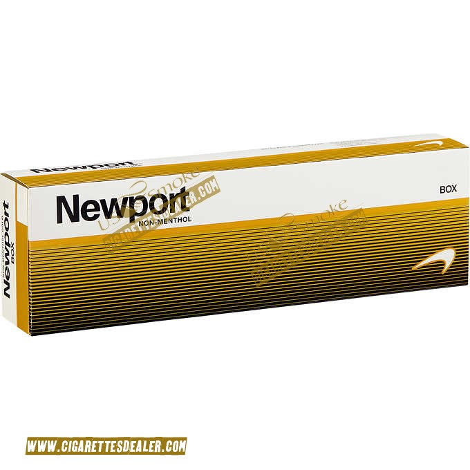 Newport Non-Menthol Gold King Box