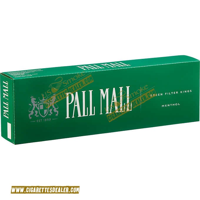 Pall Mall King Menthol Box