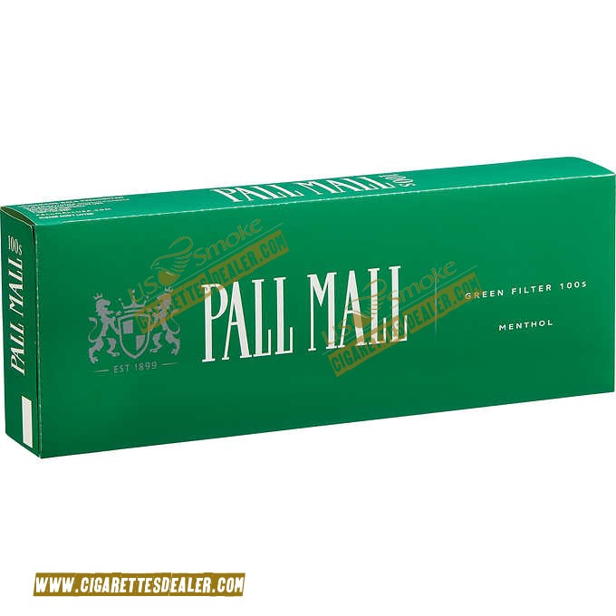Pall Mall Menthol 100's Box
