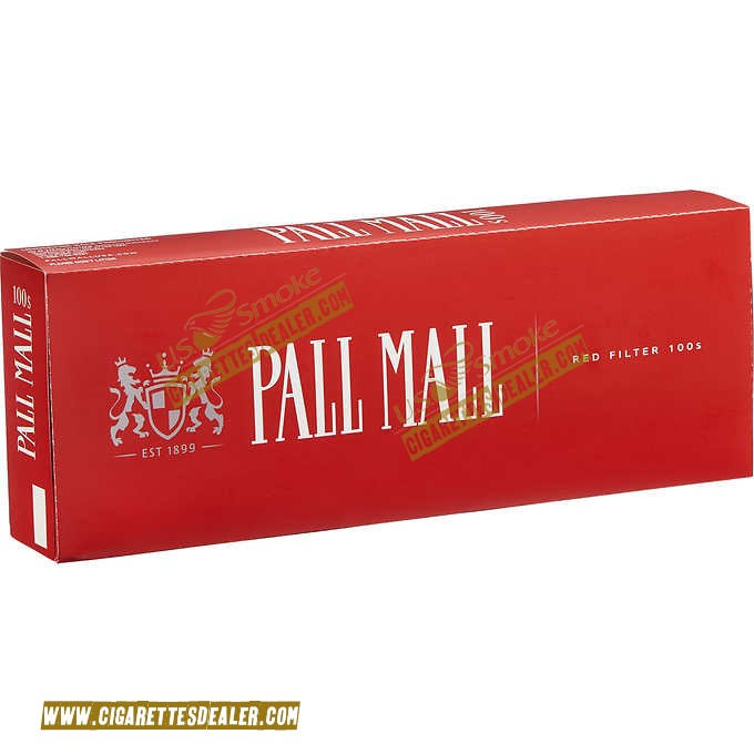 Pall Mall Red 100's Box